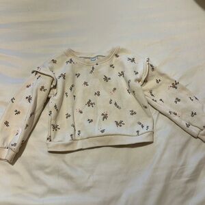 Carters. Toddler girl sweatshirt. 24 months. No stains.